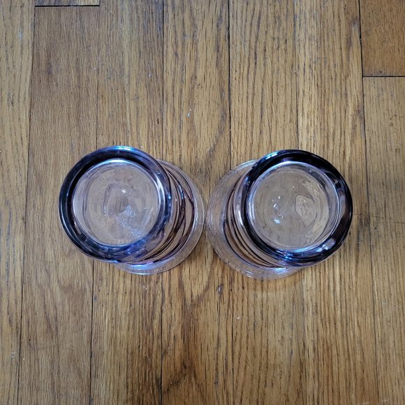 VTG Pier 1 Hand Blown Cocktail Glasses - Set of 2 - Picture 4 of 4